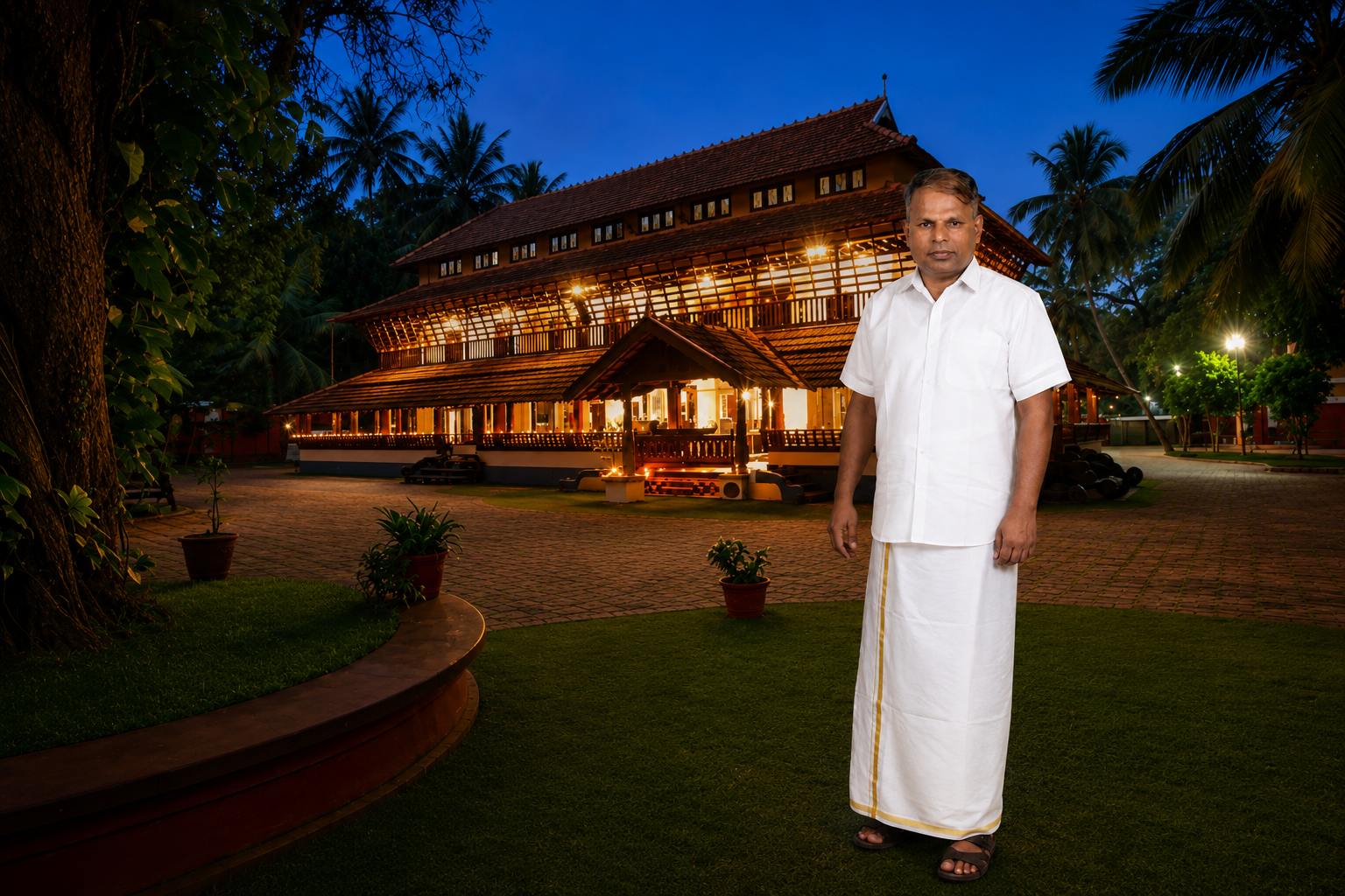 Traditional Kerala Nalukettu House - Kerala Vastu Architecture